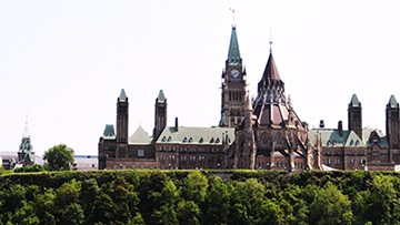 Arrière de la Colline du Parlement